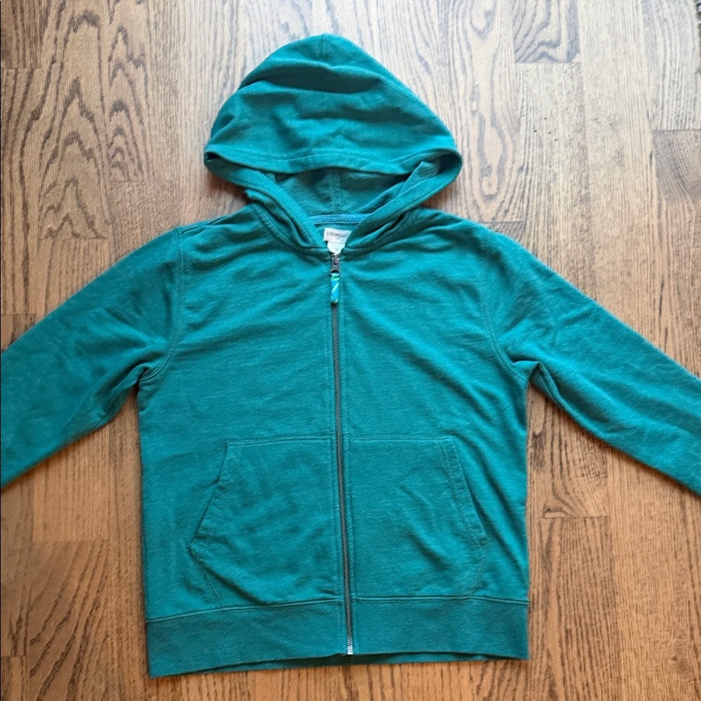 Crewcuts Kids Teal Hoodie size 12